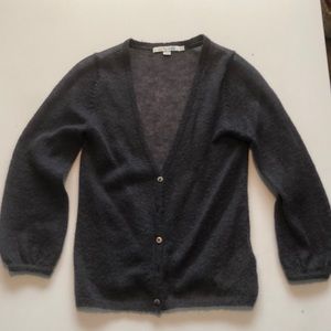 Boden grey 3/4 sleeve cardigan
